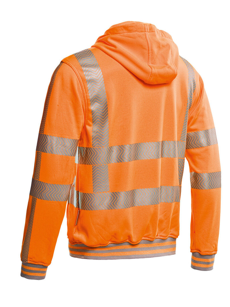 Hooded Sweatvest Vermont Santino Oranje