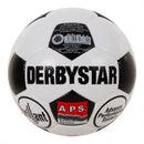 Derbystar Brillant Retro II Voetbal - Maat 5 Wit/Zwart