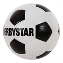 Derbystar Brillant Retro II Voetbal - Maat 5 Wit/Zwart