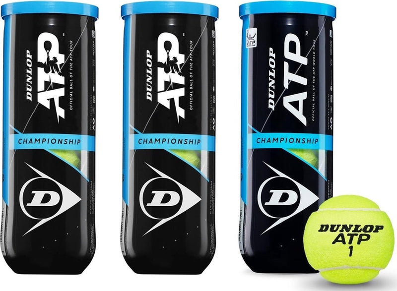 Dunlop ATP Championship - 3 blikken met 3 tennisballen