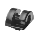 TEA Dubbele nethaak zwart