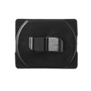 TEA Dubbele nethaak zwart