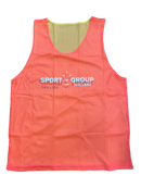 Reversible hesje oranje geel