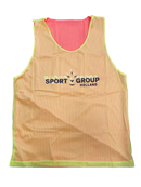 Geel oranje omkeerbare hesjes