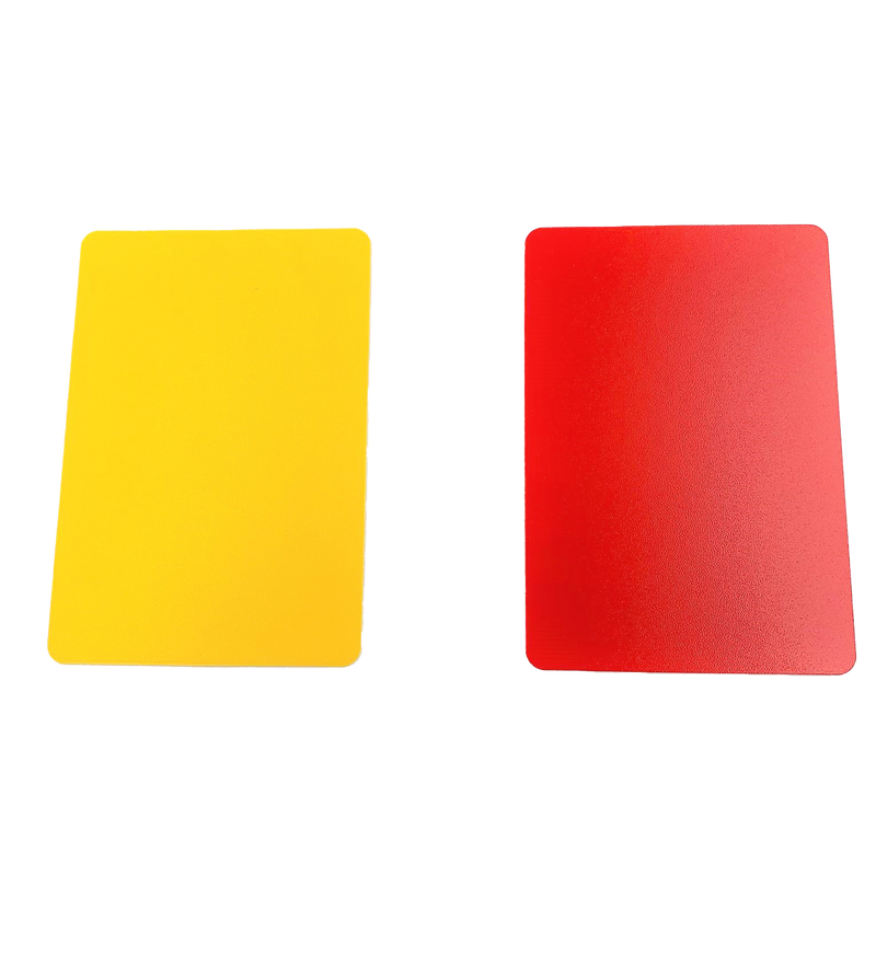 Gele en rode kaart