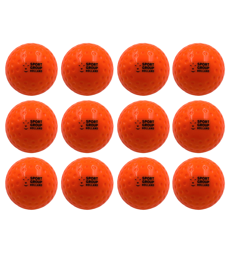 Hockeybal Dimple Oranje (12 Stuks)