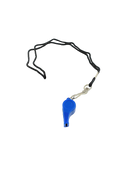 Scheidsrechter fluit blauw