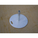 Voetplaat volblad korfbal