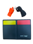 Voetbalkaarten met fluitje